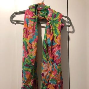 Lily Pulitzer flamingo scarf